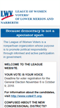 Mobile Screenshot of lwvlmn.org